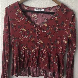 long sleeve blouse